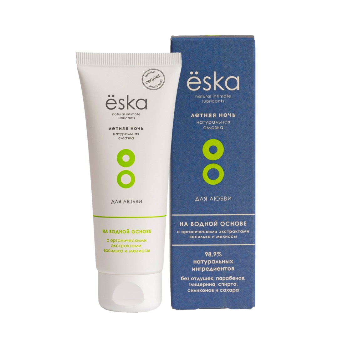 Eska - water-based lubricant Summer Night, 75 ml. Фото 